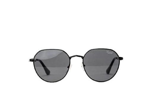 UrbanEdge Octagon Black Metal Sunglasses - EyefinityZone
