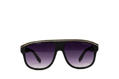 Marc Jacobs Classic Black Aviator-Style Sunglasses - EyefinityZone