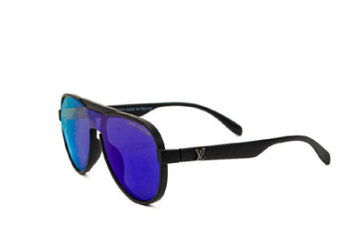 Louis Vuitton Aviator Mirror Sunglasses – Blue Lens - EyefinityZone
