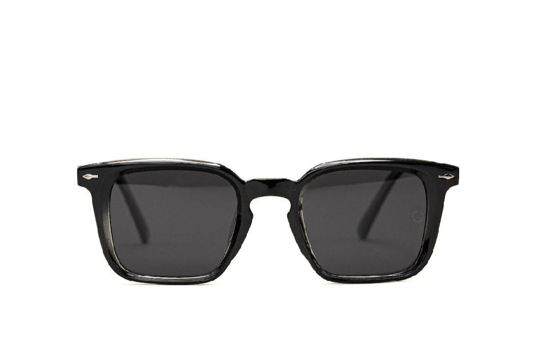 Montblanc Classic Black Square Sunglasses for Men & Women - EyefinityZone