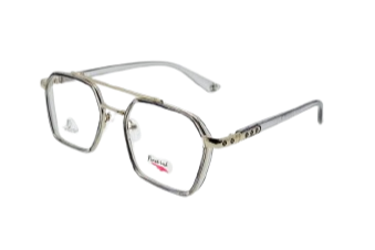 Freebird Clear Vision transparent unisex glasses with lightweight frame