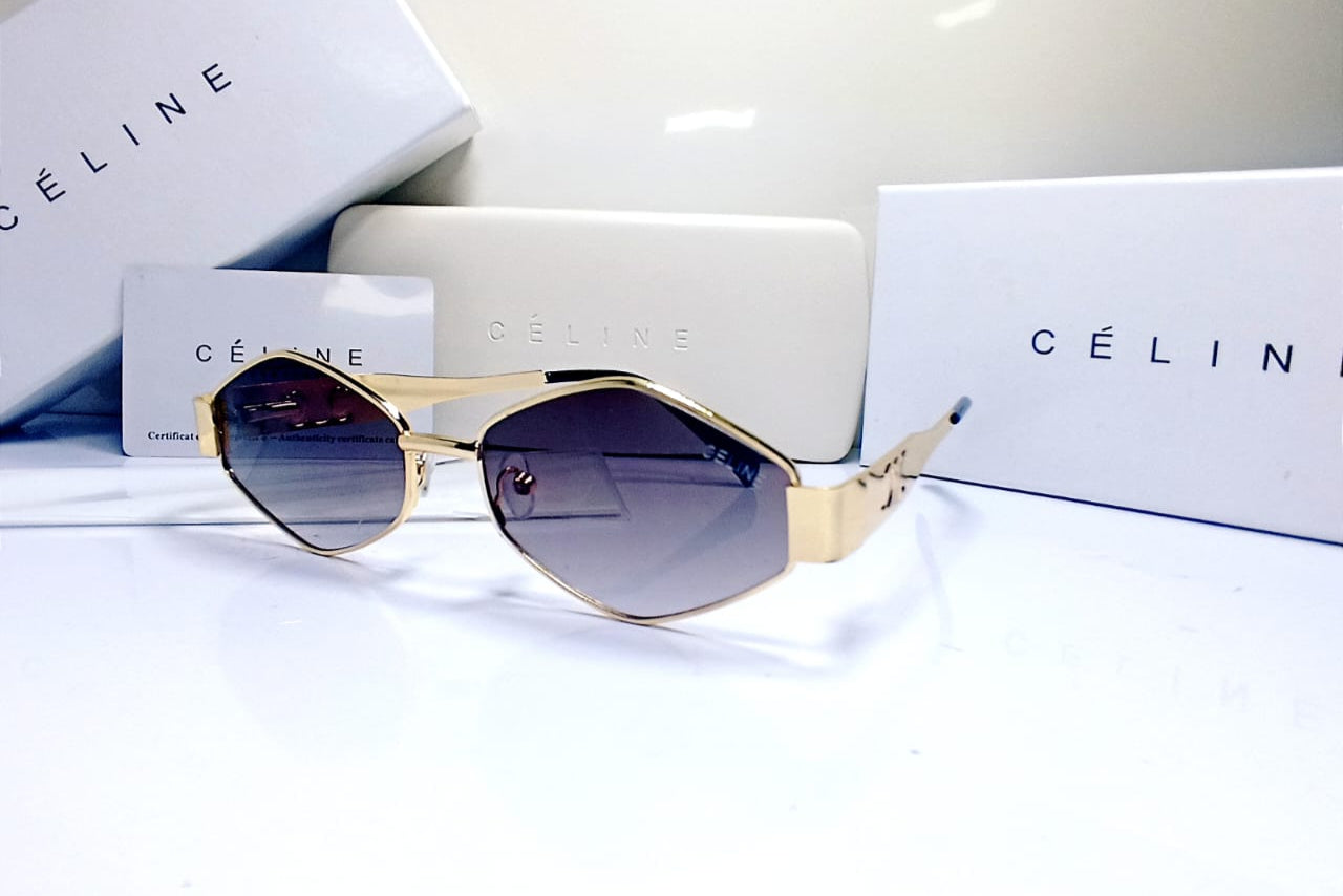 CÉLINE Cat-Eye Luxe Sunglasses – Parisian Elegance