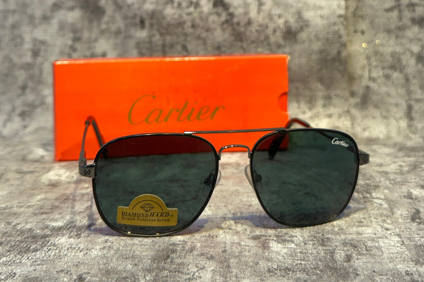 Cartier Classic Black Lens Sunglasses – Premium Men’s Eyewear