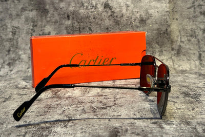 Cartier Classic Black Lens Sunglasses – Premium Men’s Eyewear